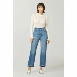 Warp + Weft ASE - High Rise Straight Jeans, Cleo Jeans & Denim