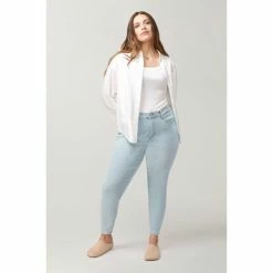 Warp + Weft JFK Plus - Skinny Jeans, Olympia Denim