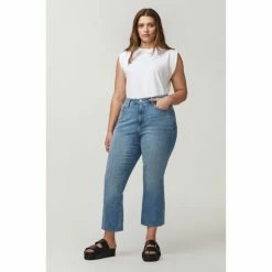 Warp + Weft PSP Plus - Crop Bootcut - Once Denim