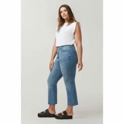 Warp + Weft PSP Plus - Crop Bootcut - Once Denim -Druthers Shop unnamed file 755