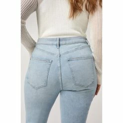 Warp + Weft ASE Plus - High Rise Straight Jeans, 24 Hours Denim -Druthers Shop unnamed file 773