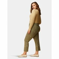 Warp + Weft Psp Plus - Crop Bootcut | Sage Denim -Druthers Shop unnamed file 775