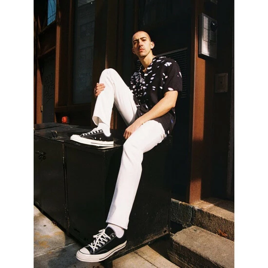 Warp + Weft AMS - Slim | White Denim & Bottoms 4 Warp + Weft AMS - Slim | White Denim & Bottoms - Image 2