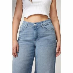 Warp + Weft NCE Plus - Wide Leg Jeans, Brynn Denim -Druthers Shop unnamed file 837