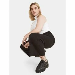 Warp + Weft ICN Plus - Wide Leg - Black Denim 13 Warp + Weft ICN Plus - Wide Leg - Black Denim -Druthers Shop unnamed file 841