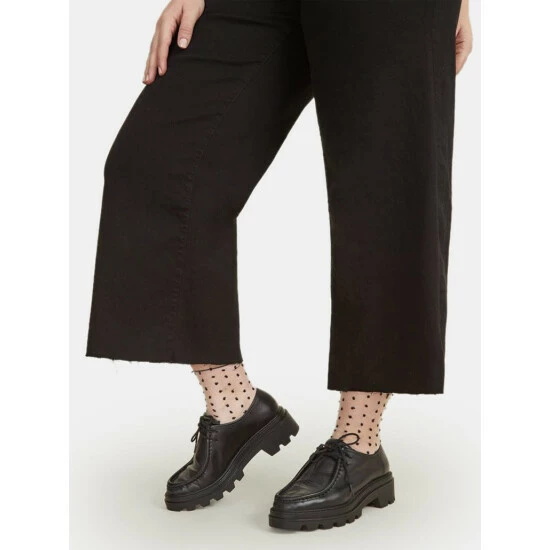 Warp + Weft ICN Plus - Wide Leg - Black Denim 9 Warp + Weft ICN Plus - Wide Leg - Black Denim - Image 7