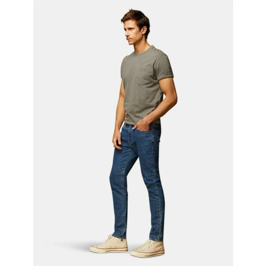 Warp + Weft HND - Skinny | Zion Denim & Bottoms Blue 4 Warp + Weft HND - Skinny | Zion Denim & Bottoms Blue - Image 2